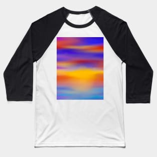 Rainbow Quartz sunsets Baseball T-Shirt